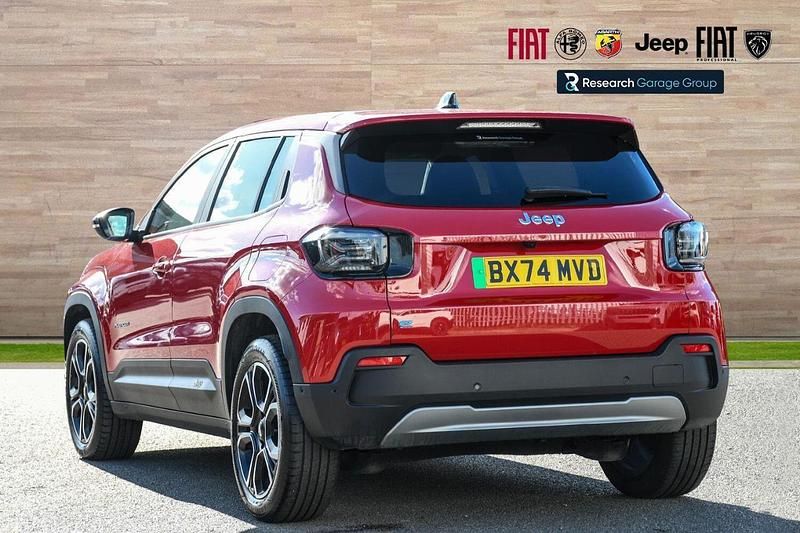 Red Used 2024 Jeep Avenger EV Altitude SUV | £18,696 (Fair price) - Image 1/4