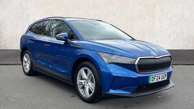 Blue Used 2024 Skoda Enyaq iV SUV | £24,449 (A bit pricey) - Image 1/4