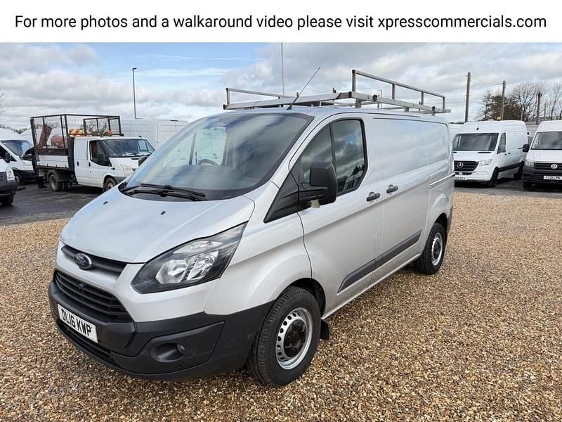 Used Ford Transit Custom 100 HP (73 kW) 2016 Silver Van