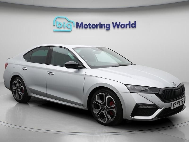 Silver Used 2022 Skoda Octavia vRS Hatchback | £20,500 (Fair price) - Image 1/4
