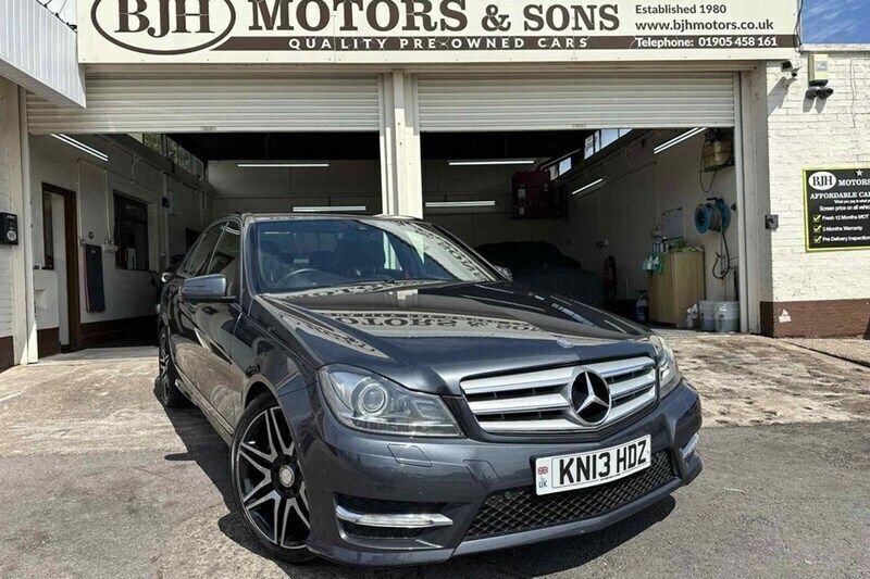 Grey Used 2013 Mercedes C250 AMG Sedan | £5,995 (Fair price) - Image 1/1