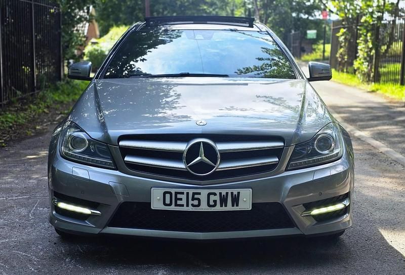 Used Mercedes C250 Sport Edition 2015 Silver Coupe