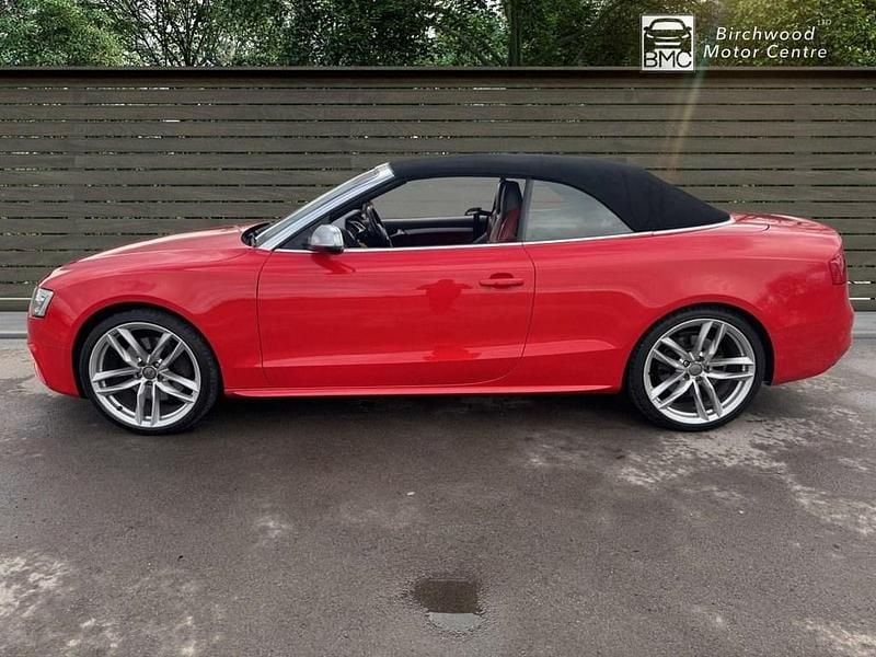 Used Audi A5 Cabriolet Comfort 2015 Red Cabriolet