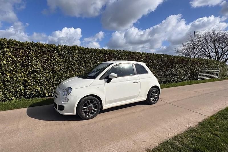 Used Fiat 500 S 2014 White Hatchback