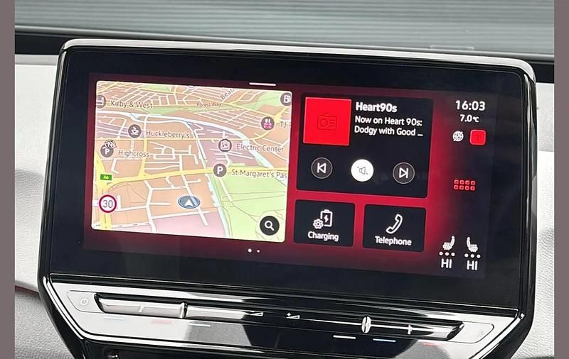 Used VW ID.3 Pro Performance 150 kW (204 HP) 2021 Blue Hatchback