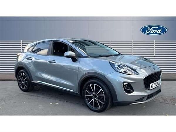 Silver Used 2023 Ford Puma Gen-E Titanium SUV | £15,445 (Fair price) - Image 1/4