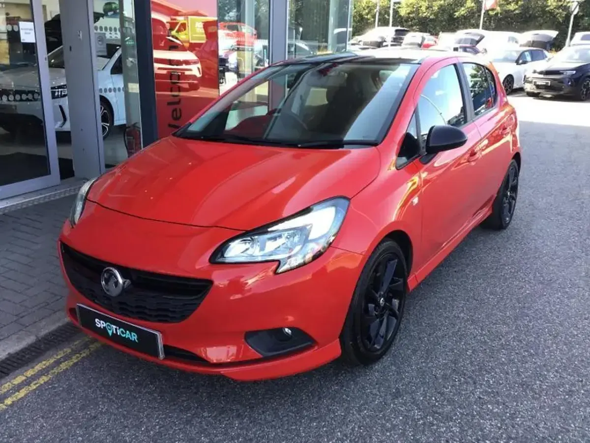 Used Vauxhall Corsa SRi 89 HP (65 kW) 2019 Red Hatchback