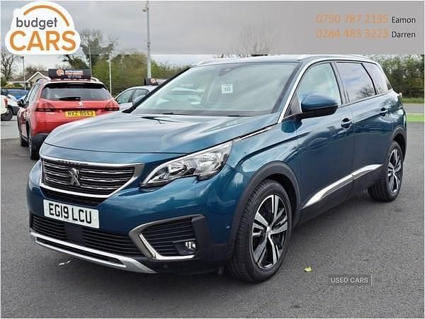 Used Peugeot 5008 Allure 130 HP (95 kW) 2019 Green Hatchback