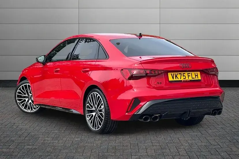 Used Audi S3 Black Edition 328 HP (241 kW) 2025 Progressive red Sedan