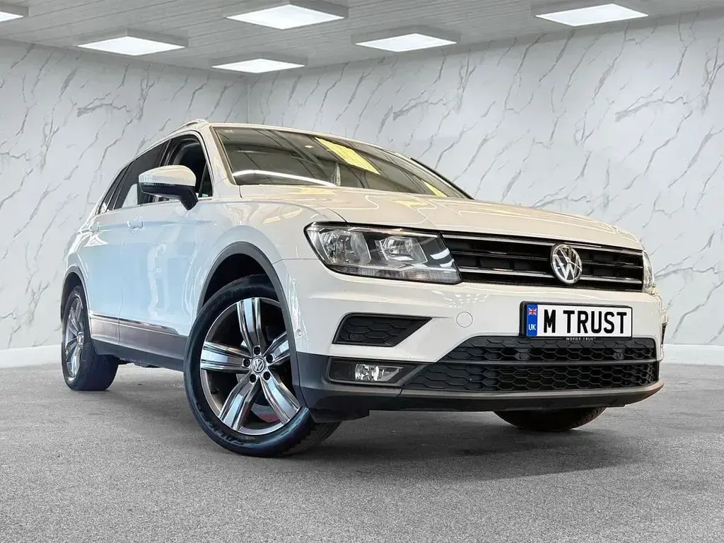 Used VW Tiguan Match 130 HP (95 kW) 2019 White SUV