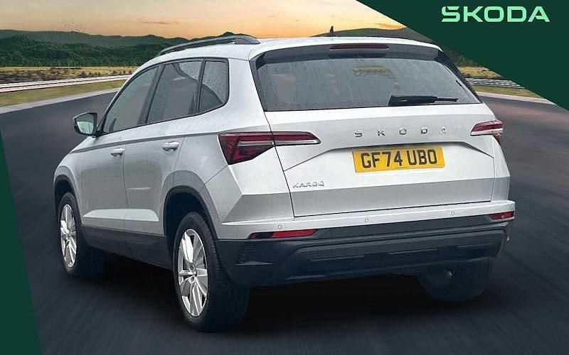 Used Skoda Karoq SE Drive 150 HP (110 kW) 2024 Brilliant silver metallic SUV