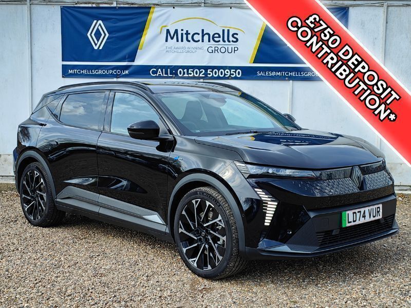 Diamond black Used 2024 Renault Scénic Esprit Alpine MPV | £32,995 (Fair price) - Image 1/4