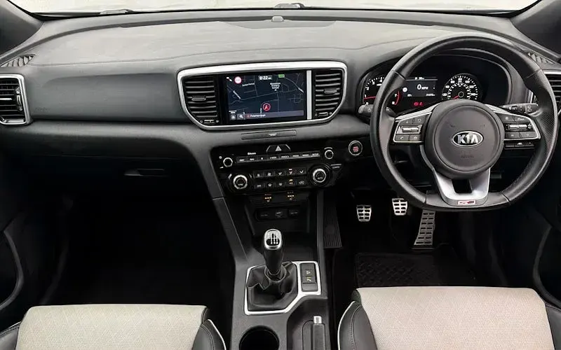 Used Kia Sportage GT-Line 177 HP (130 kW) 2020 Black SUV