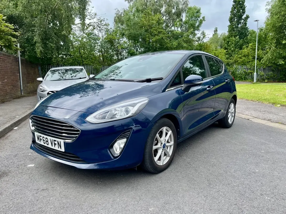 Used Ford Fiesta Zetec 2018 Blue Hatchback