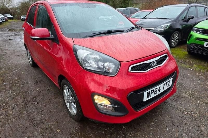 Used Kia Picanto 84 HP (61 kW) 2014 Red Hatchback