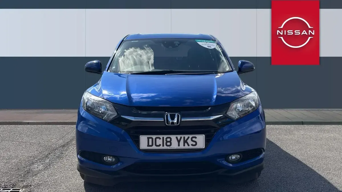 Used Honda HR-V SE 120 HP (88 kW) 2018 Blue SUV