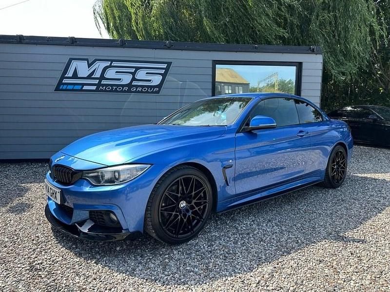 Blue Used 2014 BMW 420 M Sport Cabriolet | £11,995 (Fair price) - Image 1/4