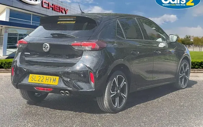 Used Vauxhall Corsa Edition 131 HP (96 kW) 2022 Black Hatchback