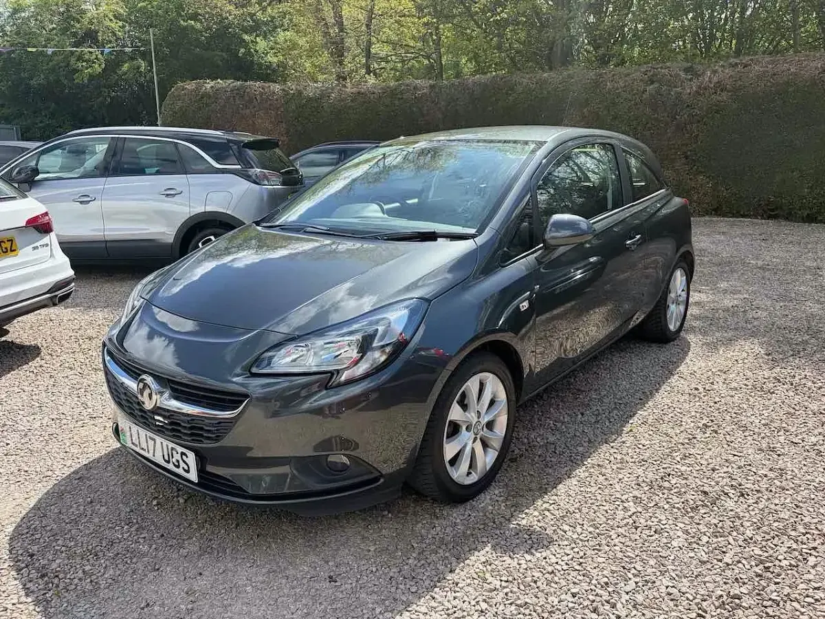 Used Vauxhall Corsa 75 HP (55 kW) 2017 Grey Hatchback