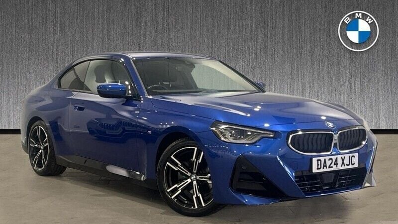 Blue Used 2024 BMW 220 M Sport Coupe | £29,999 (Super price) - Image 1/4