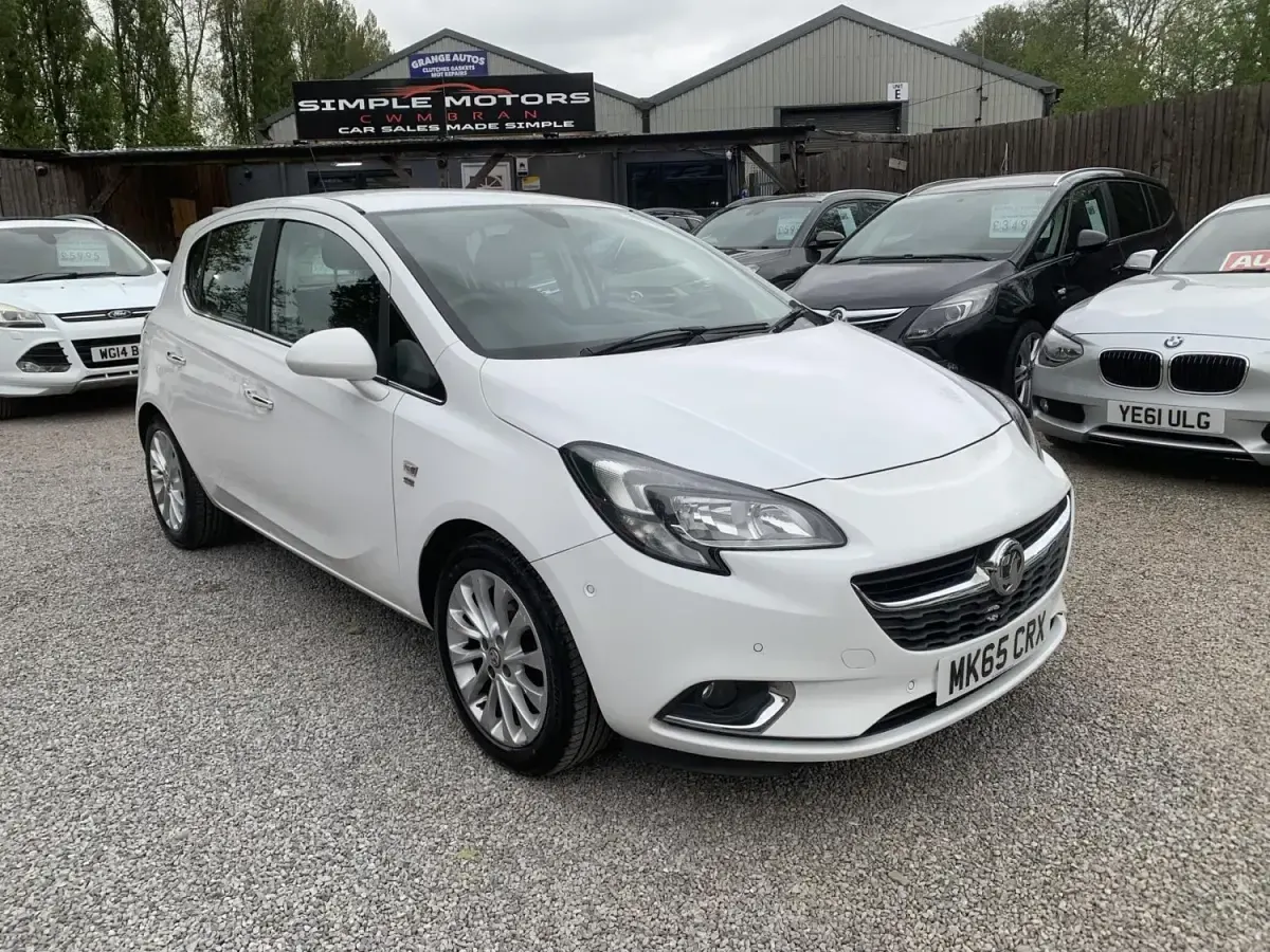 Second-hand Vauxhall Corsa 90 CP (66 kW) 2015 Alb Hatchback