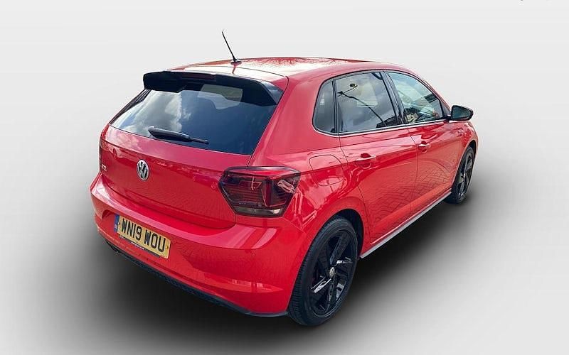 Used VW Polo GTI 200 HP (147 kW) 2019 Red Hatchback