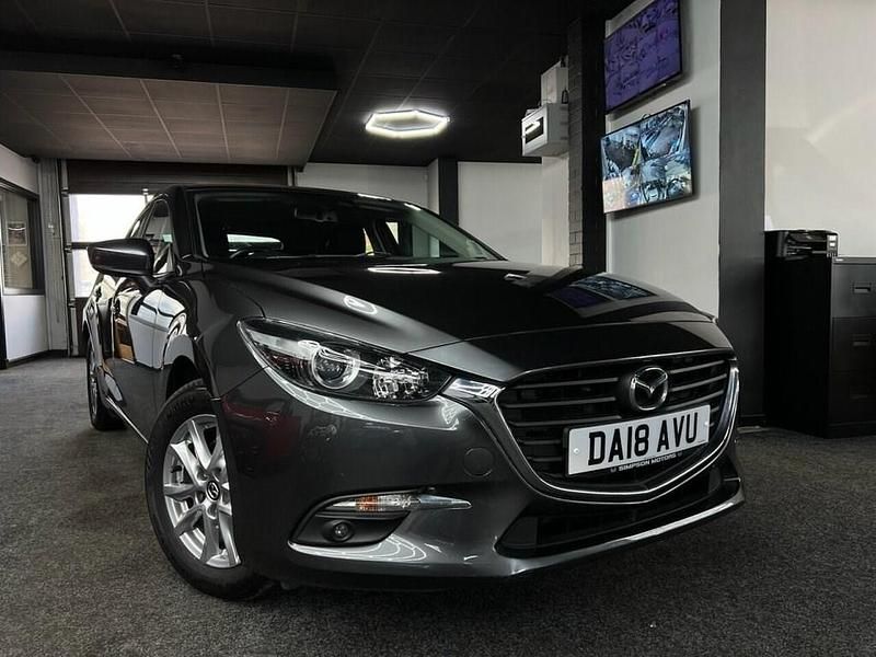 Used Mazda 3 121 HP (88 kW) 2018 Grey Hatchback