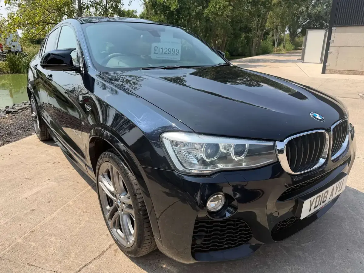 Used BMW X4 M Sport 190 HP (139 kW) 2017 Black SUV
