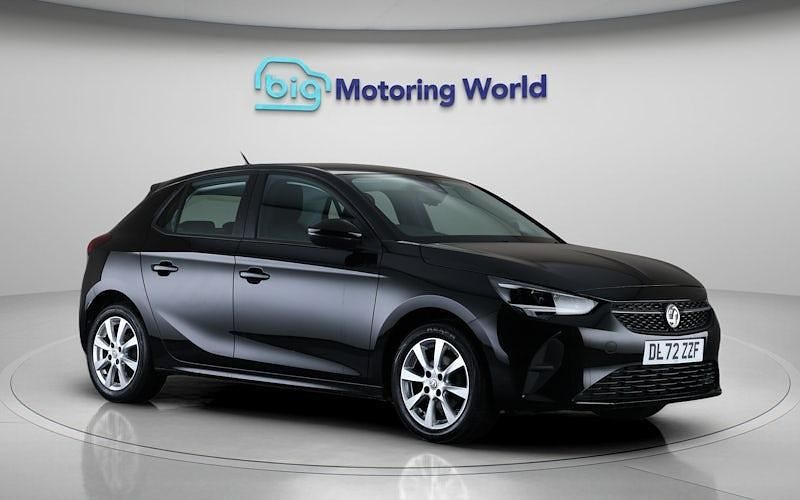Used Vauxhall Corsa Design Edition 75 HP (55 kW) 2023 Black Hatchback