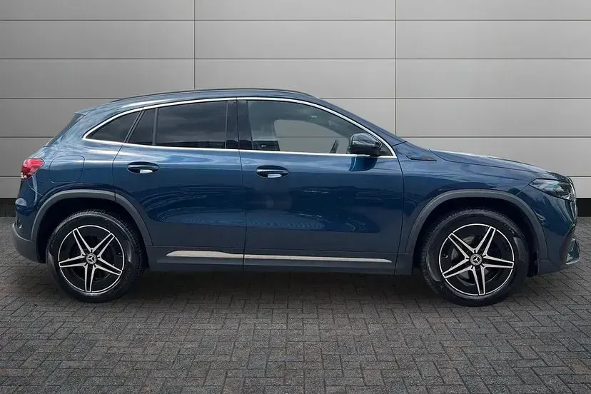Used Mercedes EQA350 AMG line 211 kW (288 HP) 2022 Denim blue SUV