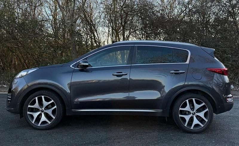 Used Kia Sportage GT-Line S 177 HP (130 kW) 2018 Silver SUV