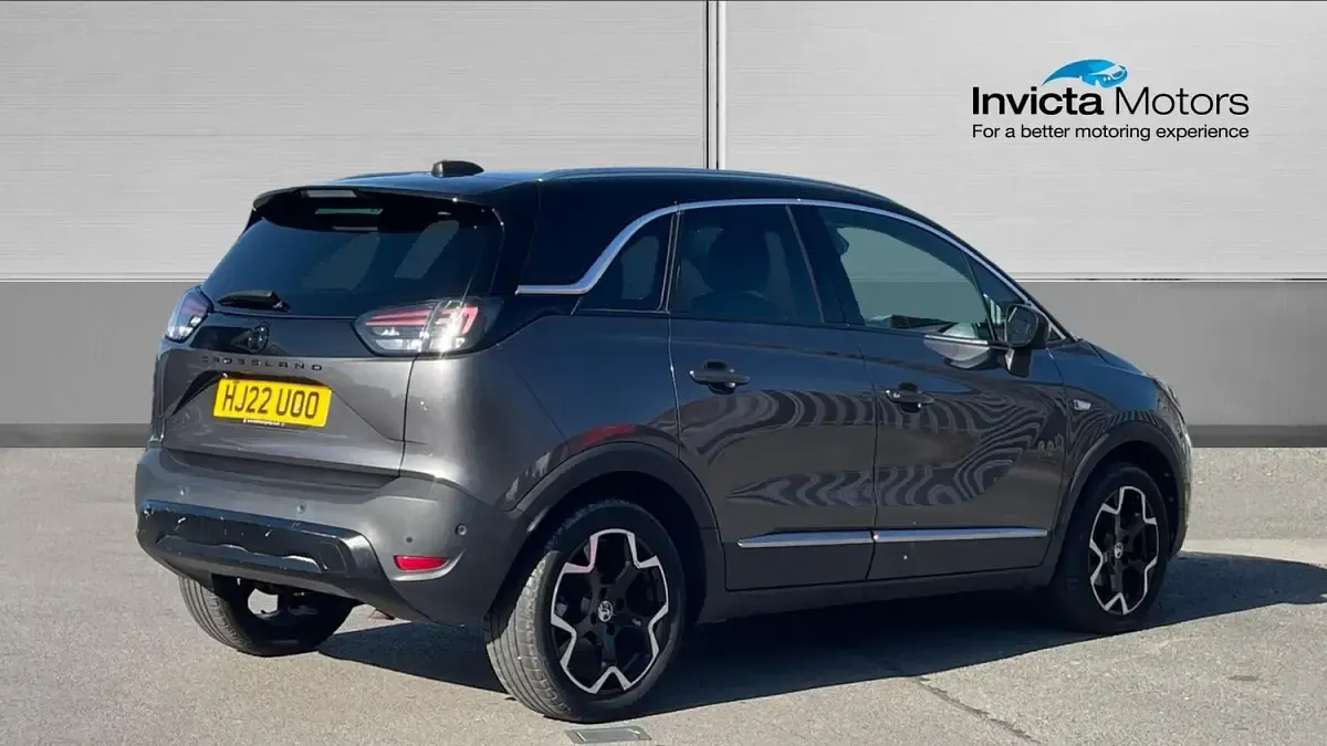 Used Vauxhall Crossland Ultimate 130 HP (95 kW) 2022 Grey SUV