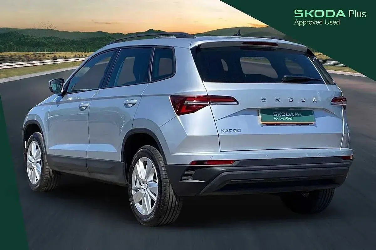 Used Skoda Karoq SE Drive 147 HP (108 kW) 2025 Brilliant silver metallic SUV