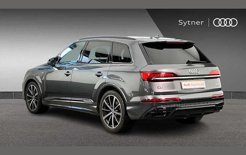 Begagnad Audi Q7 Black Edition 281 HK (206 kW) 2021 Grå SUV