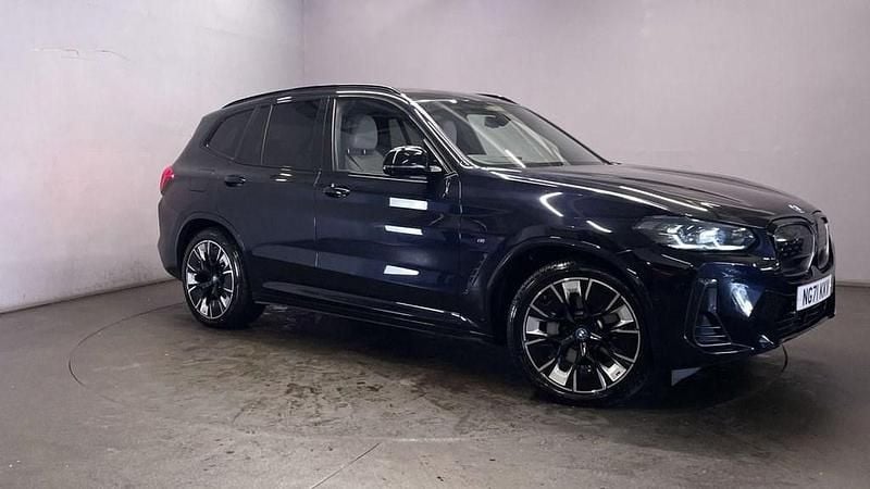 Black Used 2022 BMW iX3 M Sport SUV | £26,999 (Good price) - Image 1/4