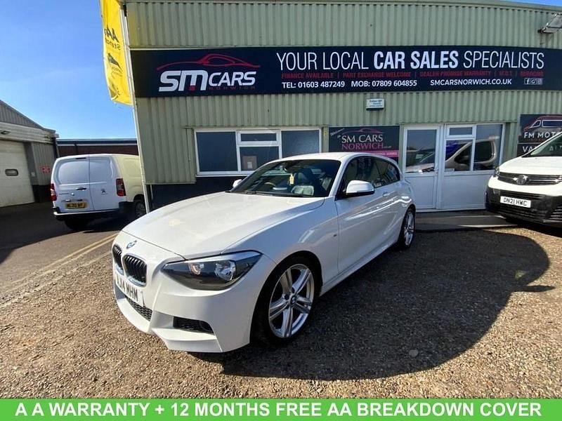White Used 2014 BMW 118 M Sport Hatchback | £8,450 (Fair price) - Image 1/4