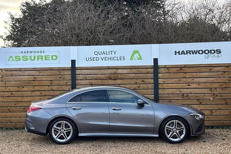 Used Mercedes CLA220 AMG line 190 HP (139 kW) 2019 Grey Sedan