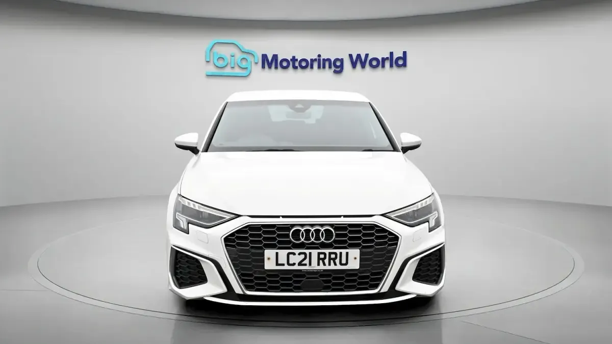 Used Audi A3 Sportback S-Line 2021 White Hatchback