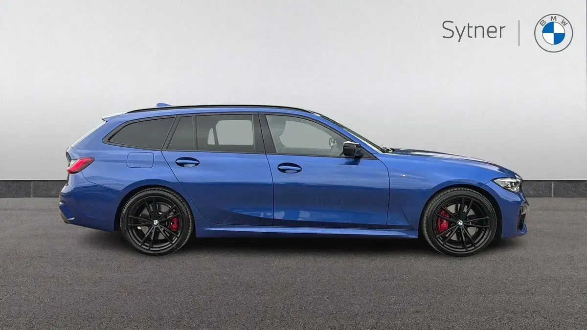 Used BMW M340 M Sport 369 HP (271 kW) 2021 Blue Sedan