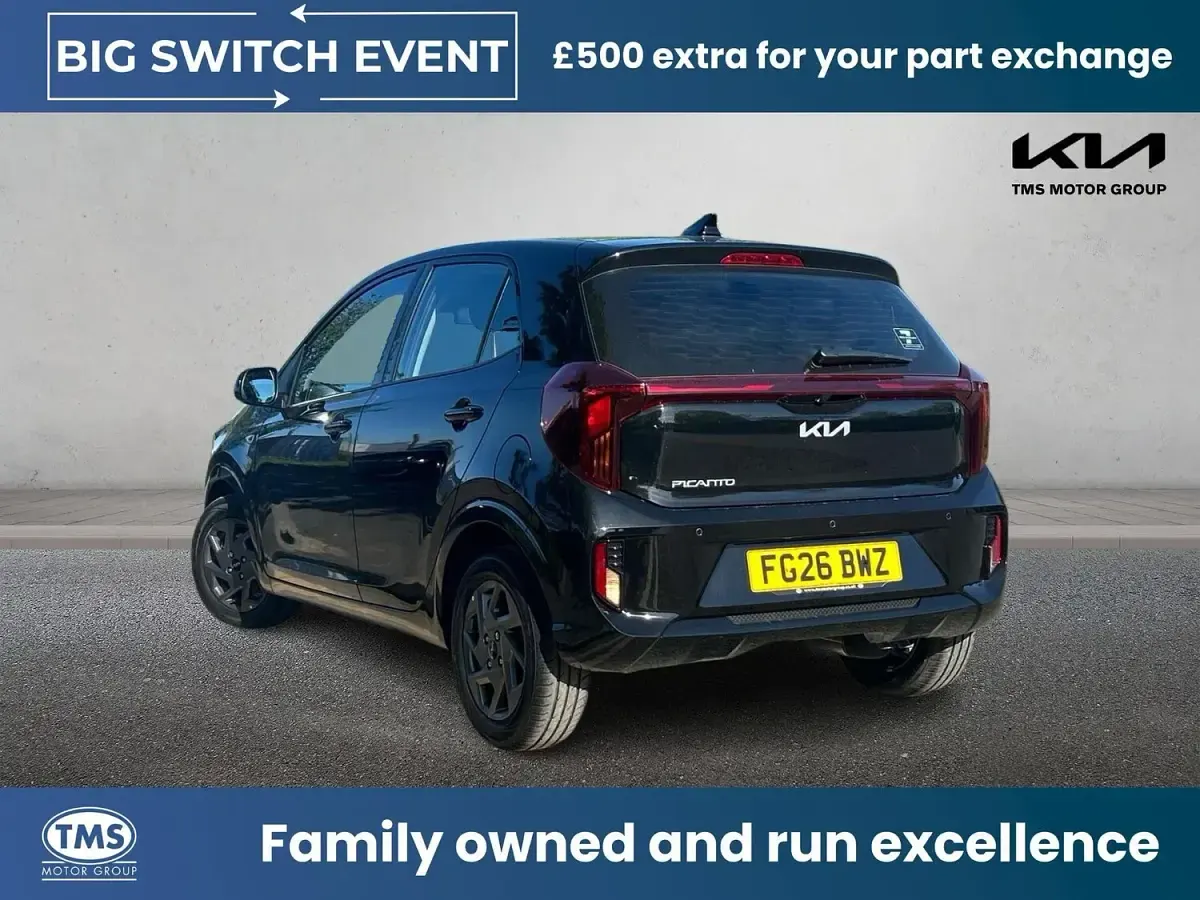 Used Kia Picanto 2026 Black Hatchback