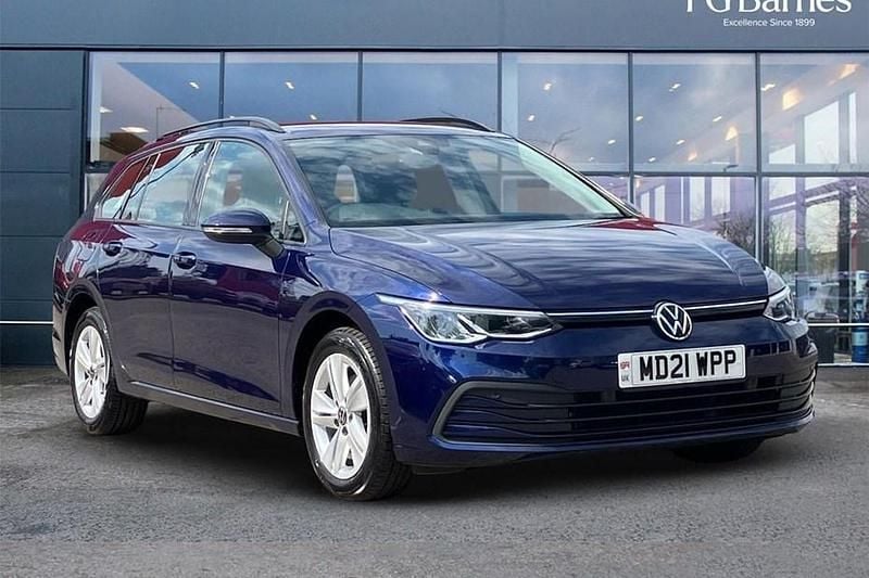 Blue Used 2021 VW Golf VIII Life Estate | £14,535 (Fair price) - Image 1/1
