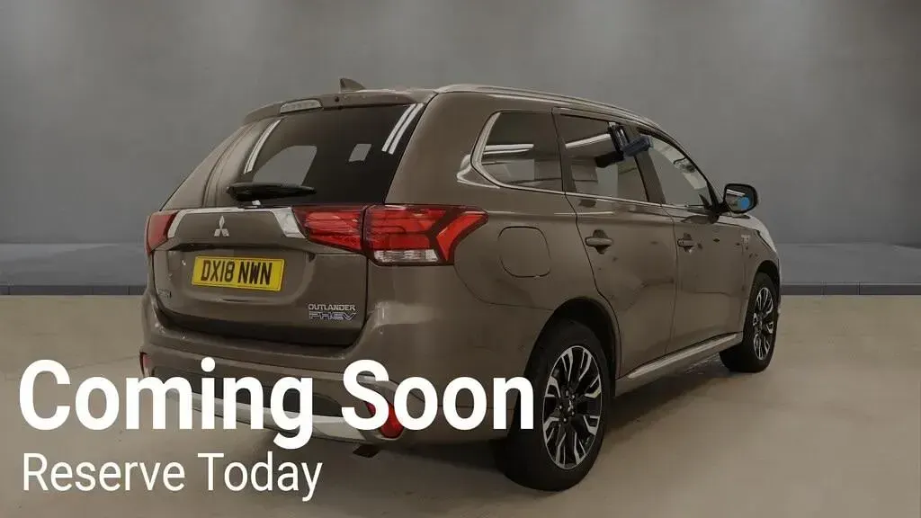 Used Mitsubishi Outlander P-HEV 2018 Brown Estate