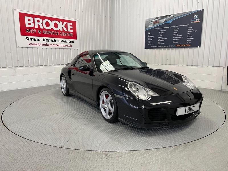 Black Used 2004 Porsche 996 Turbo Cabriolet | £44,990 - Image 1/4
