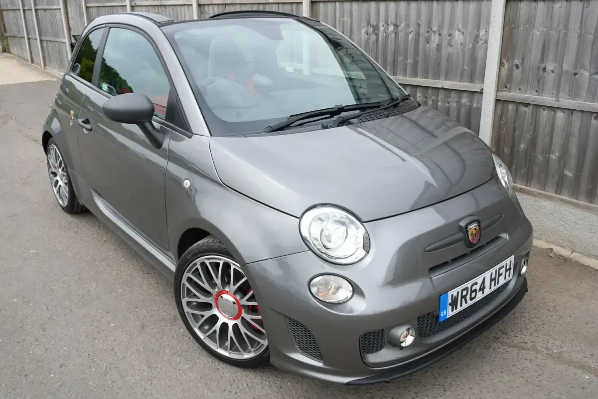 Used Abarth 595 Competizione 160 HP (117 kW) 2014 Grey Cabriolet