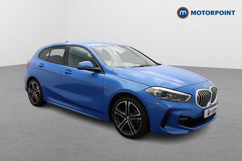 Used BMW 118 M Sport 136 HP (100 kW) 2023 Blue Hatchback
