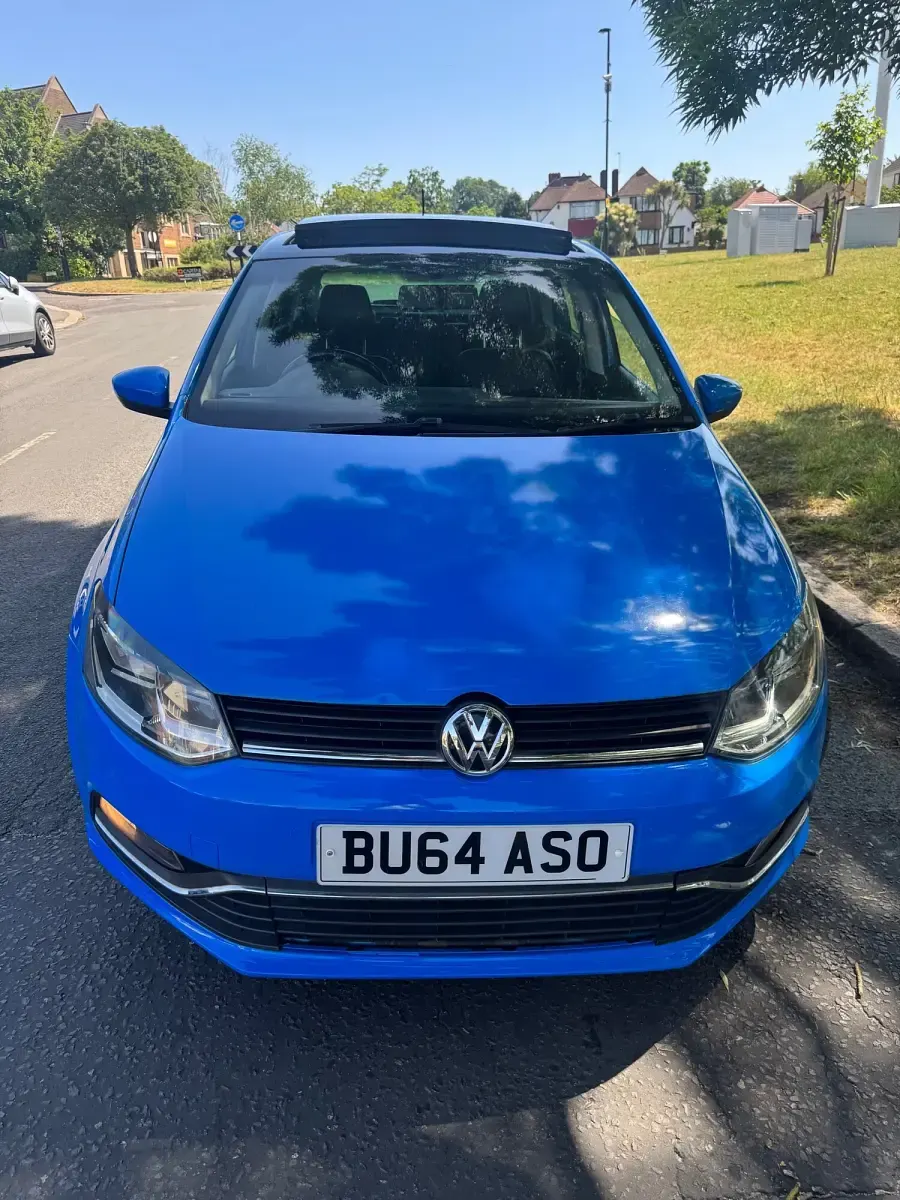 Used VW Polo SEL 2014 Blue Hatchback