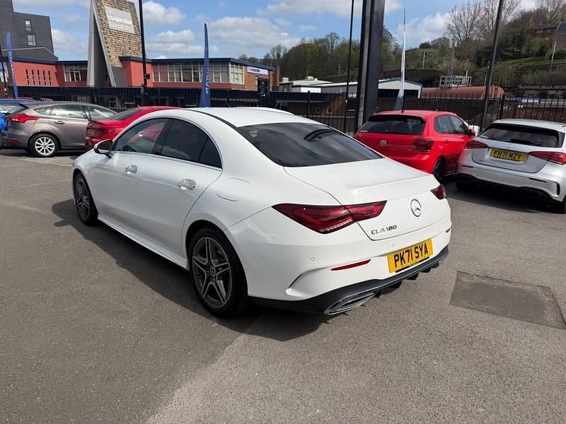 Used Mercedes CLA180 AMG Line Premium 2021 White Sedan