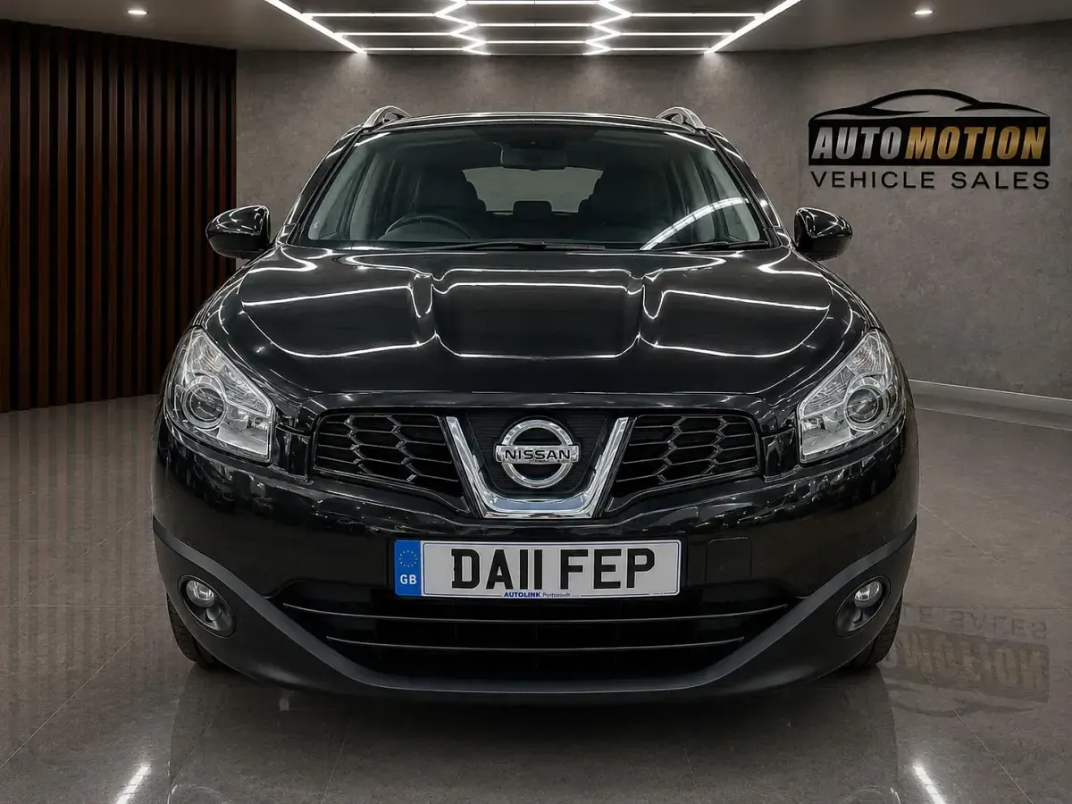 Used Nissan Qashqai +2 N-TEC 110 HP (80 kW) 2011 Black SUV