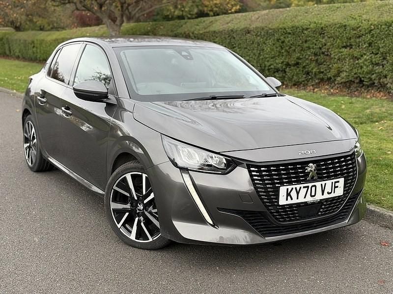 Grey Used 2020 Peugeot 208 Allure Hatchback | £9,490 (Fair price) - Image 1/4