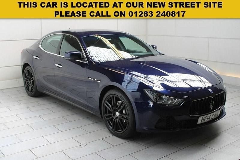 Blue Used 2014 Maserati Ghibli Coupe | £11,000 (Fair price) - Image 1/3